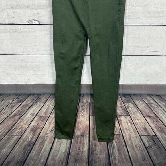 Blanqi Maternity Leggings Womens Large Green High Compression Comfort Support - Picture 6 of 8